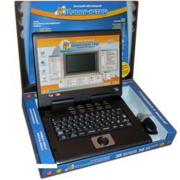 Детский ноутбук с мышкой англо-русский (7004) 