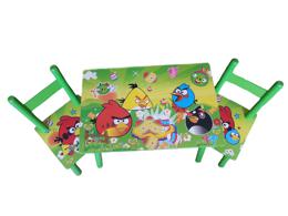 Детский столик и два стульчика Angry Birds (W02-5150-1)
