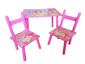 Детский столик и два стульчика Девочки (W02-5150 (2547-23))