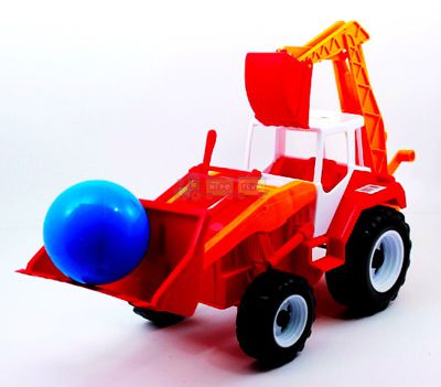 Детский трактор Экскаватор погрузчик Тигр универсал Орион (020)
