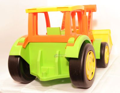 Большой игрушечный трактор Гигант с ковшом (без картона) Wader 66005