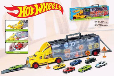 Детский Автовоз Hot Wheel с 6 машинками (8820)