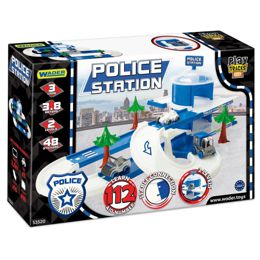 Дитячий ігровий набір Wader Play Track City поліція 3,8 м (53520)