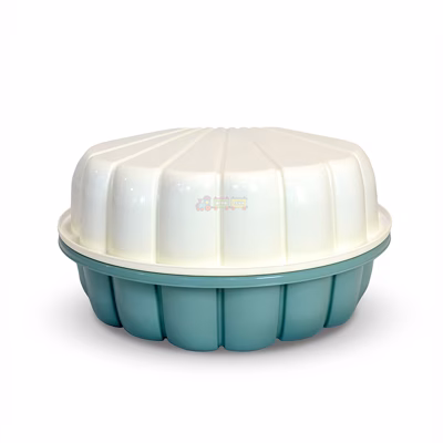 Детская песочница-бассейн Doloni 01236/08 "Ракушка" (Молочно-бирюзовый)