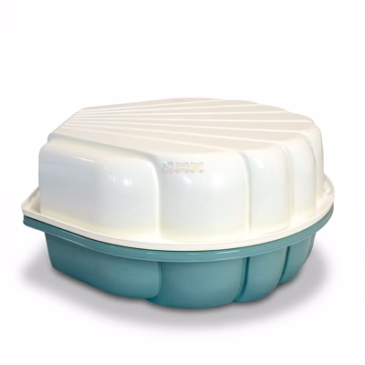 Детская песочница-бассейн Doloni 01236/08 "Ракушка" (Молочно-бирюзовый)