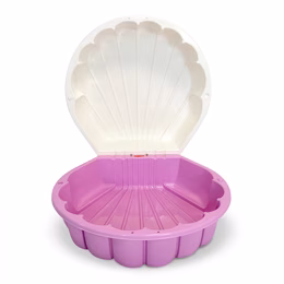 Детская песочница-бассейн Doloni 01236/10 "Ракушка" (Молочно-розовая)