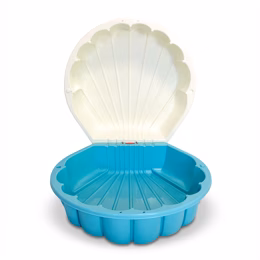 Детская песочница-бассейн Doloni 01236/11 "Ракушка" (Молочно-синий)