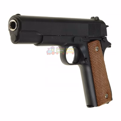 Страйкбольний пістолет на кульках "Colt M1911 Classic" Galaxy G13 метал-пластик чорний