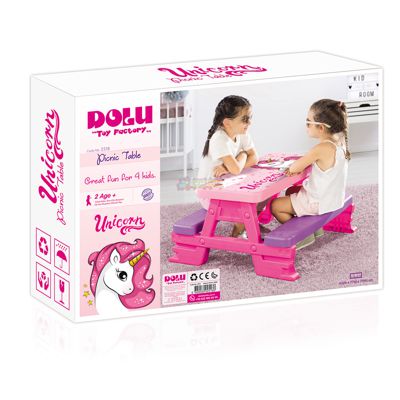 Детский стол для пикника Единорог DOLU TOY (2518)
