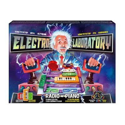 Электронный конструктор Danko Toys ELab-01-03 E Radio+Piano (ELab-01-03)
