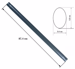Горизонтальна балка для каркасного басейну Bestway 56438 457 x 122 см (P05441)
