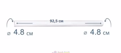 Горизонтальна балка Intex 12808 до круглих басейнів серії Metal Frame (26384, 28242, 28240)