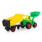 Іграшка Polesie Чемпіон трактор з ковшем та напівпричепом (0438)