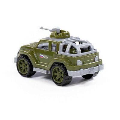 Іграшковий автомобіль Polesie джип військовий Легіонер-міні з 1-м кулеметом (83630)