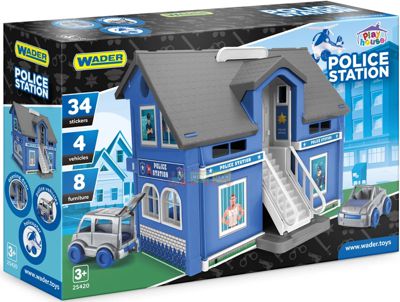Игровой набор Wader Отделение полиции Play House 37 х 30 см (25420)