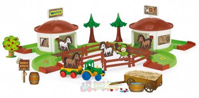 Игровой набор Kid Cars 3D ранчо Wader 53410
