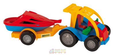 Іграшкова машинка Tigres авто-баггі з причепом (39227)