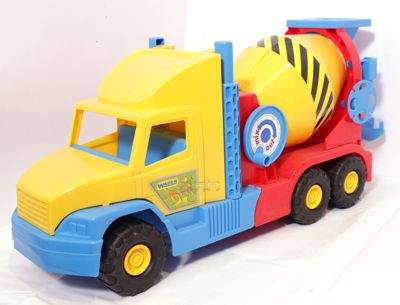 Игрушечная машинка Wader Бетономешалка Super Truck 36590