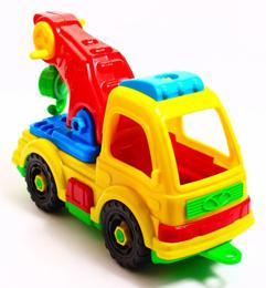 Игрушечная машинка конструктор Кран Toys Plast (KonstrKranL)