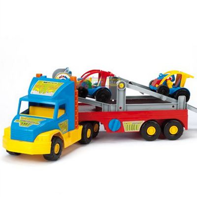 Игрушечный эвакуатор Super Truck с авто-багги Wader 36630