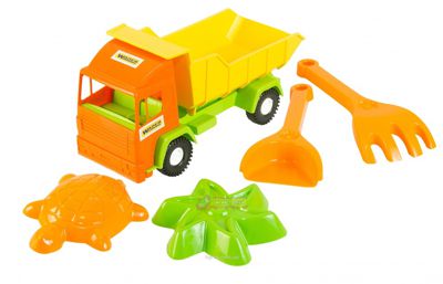 Іграшковf вантажівка Mini Truck з набором для піску, 5 елементів