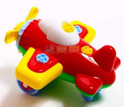 Игрушечный самолет конструктор Toys Plast (Samolkonst)