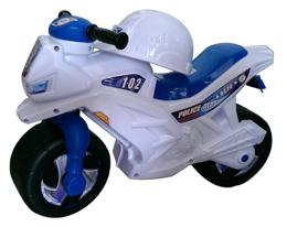 Мотоцикл "Орион" белый с каской (501бк)