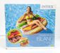Intex 58780, Надувной матрас Гамбургер 145х142 см