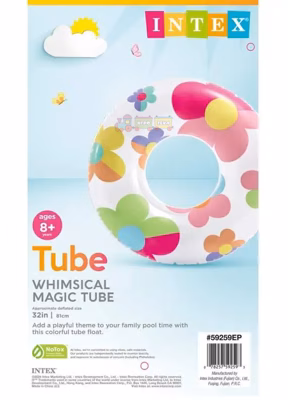 Intex 59259, надувной круг Цветок. 81см, от 8л