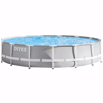 Каркасный бассейн Intex 26724 (457х107 см) с картриджным фильтром, лестницей и тентом