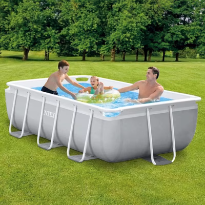 Каркасний басейн Intex 26784 (300х175х80 см) з картриджним фільтром та драбиною