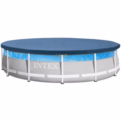 Каркасный бассейн Intex 26722 Premium (427х107 см) с картиджным фильтром, лестницей, подложкой, и тентом