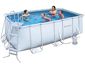 BestWay 56457, Каркасный бассейн с песочным фильтр-насосом (412х201х122 см) Гарантия 6 месяцев!