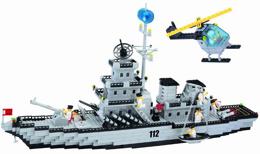 Конструктор Боевой корабль серии Оружие века Brick (112) 