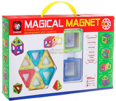 ​Конструктор магнітний Magical Magnet 701, 20 дет.