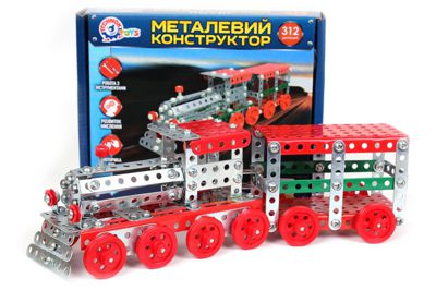 Конструктор металевий Технок Потяг (4814)