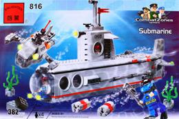 Конструктор Подводная лодка Brick (816) 