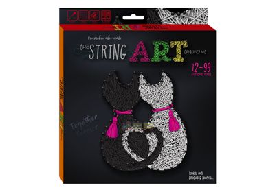 Креативное творчество The STRING ART набор для рукоделия (STRA-01-01,02,03,04,05,06)