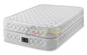 Intex 64462, Надувная кровать с электронасосом 191х99х51 см