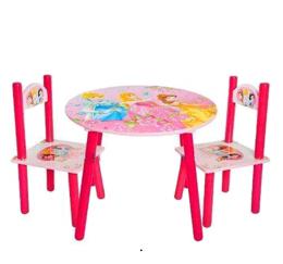Детский столик со стульчиками Принцесса (J 002-288)