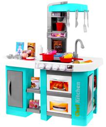 Кухня детская с холодильником, кофемашиной, водой (922-47)