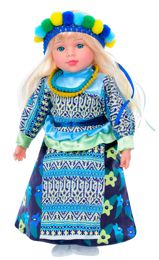 Кукла Україночка мягконабивная 47cиняя (M 5085 I UA)