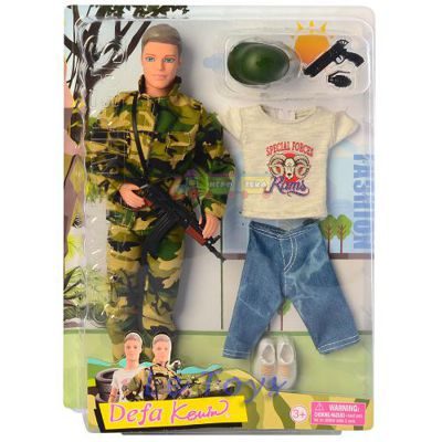 Кукла DEFA с нарядом Парень в армии 8412