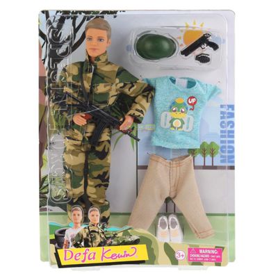 Кукла DEFA с нарядом Парень в армии 8412