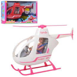 Кукла шарнирная (8422-BF) с вертолетом