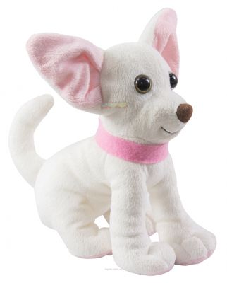 Маленькая мягкая игрушка Tigres Собачка Чихуахуа белый (СО-0095)