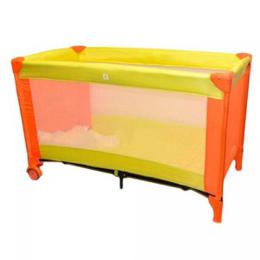 Манеж кровать оранжевый Bambi (QX 805-7) 