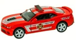 Машина металлическая KINSMART KT5383WPR Chevrolet Camaro Police/ Fire Fighter