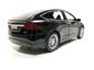 Машинка металлическая Автопром Tesla Model X 1:24 открываются двери/капот/багажник Черная (7574B)