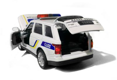 Машинка металлическая Полиция LAND ROVER (7844-2)